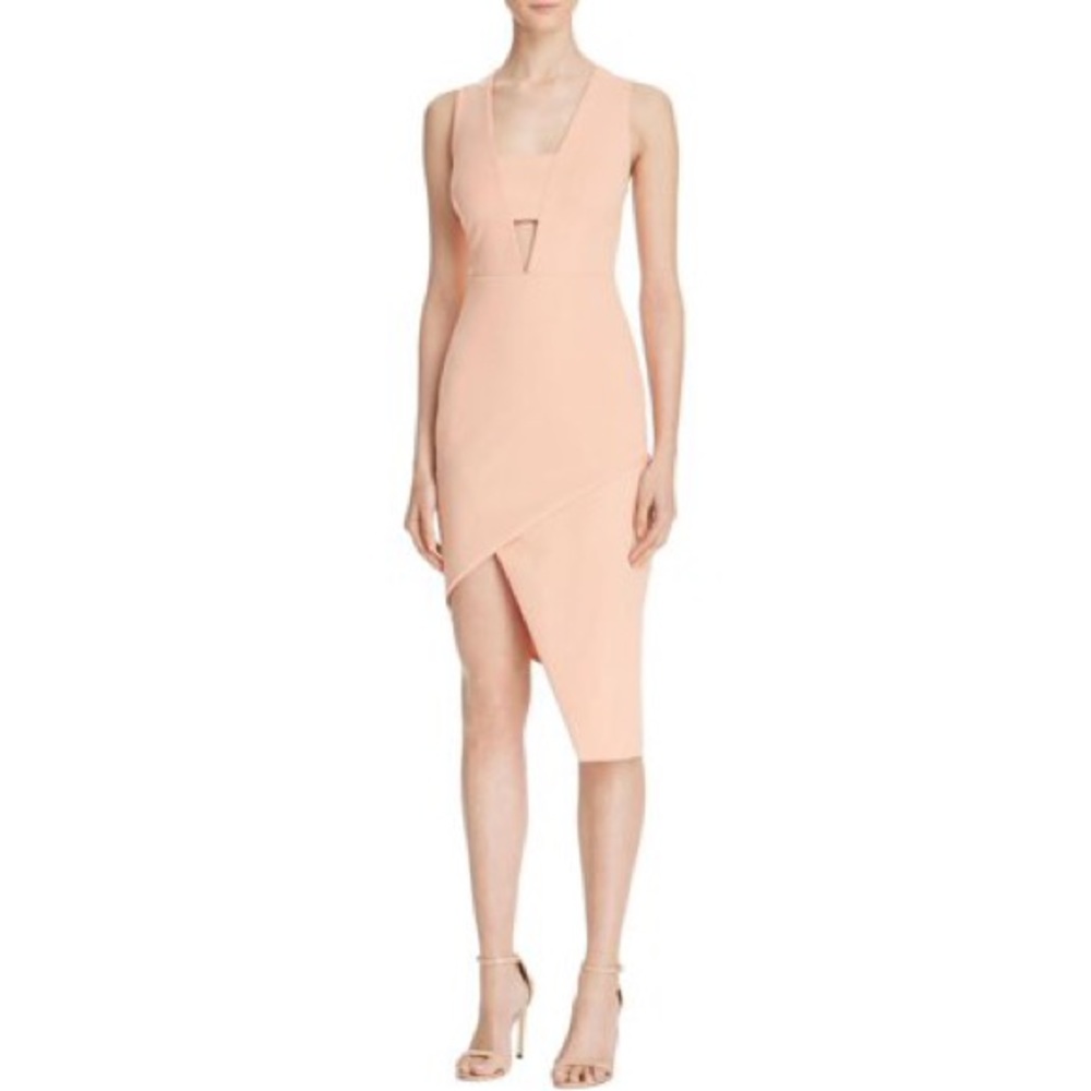 Mustard Seed Asymmetrical Dress in Pink,  Small